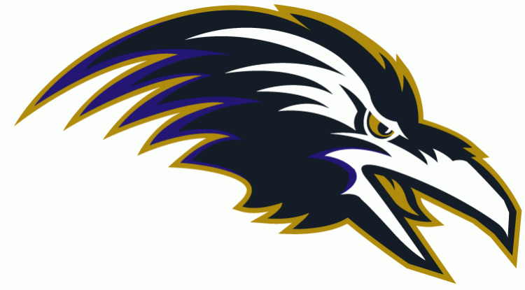 Baltimore Ravens 1996-1998 Alternate Logo fabric transfer version 3